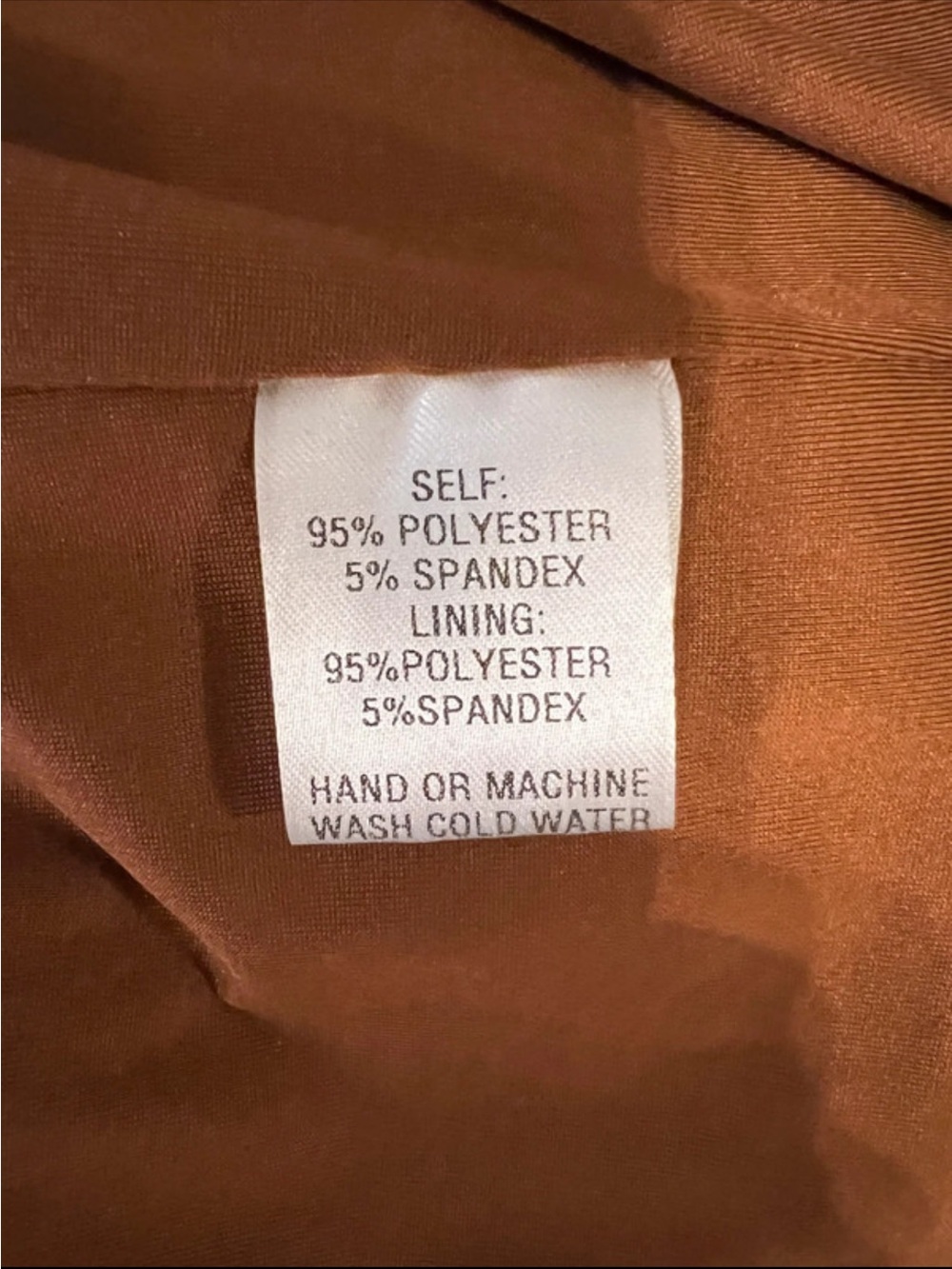 Fashion Nova rust ruched maxi dress. XL - Picture 5 of 5